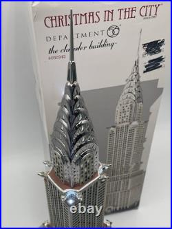 The Chrysler Building Department 56 Christmas in the City Dept 56 4030342 The Chrysler Building Department 56 Christmas in the City Dept 56 4030342