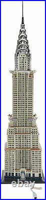 The Chrysler Building Department 56 Christmas in the City Village 4030342 lit Z