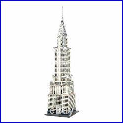The Chrysler Building Dept 56 Christmas In The City Village 4030342 snow tower Z
