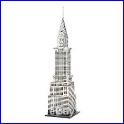 The Chrysler Building Dept 56 Christmas in the City Series #4030342 New CIC Snow
