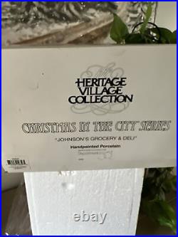 The Heritage Village Collection Christmas In The City Series Johnson's