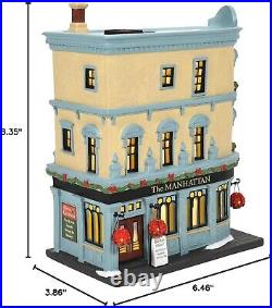 The Manhattan Department 56 Christmas in the City Village 6009746 lit building Z