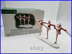 VHTF Radio City ROCKETTES Dept 56 Christmas in the City #58991(Retired)
