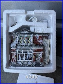 VINTAGE Department 56 Christmas in the City Harley-Davidson Dealership 56.59202
