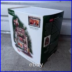 VINTAGE NOS Dept 56 Christmas in the City 2004 Coca-Cola Soda Fountain #56.59221