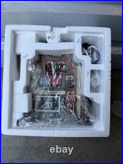 VINTAGE NOS Dept 56 Christmas in the City 2004 Coca-Cola Soda Fountain #56.59221