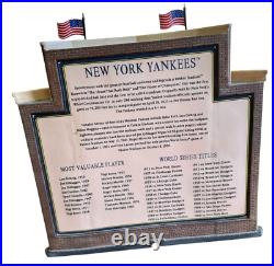 VTG 2001 Dept 56 Yankee Stadium Christmas In The City Box Light MLB Baseball NY