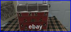 Vintage 1987 Department 56-Christmas in the City-Sutton Place Brownstones 5961-7 Vintage 1987 Department 56-Christmas in the City-Sutton Place Brownstones 5961-7