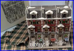 Vintage 1987 Department 56-Christmas in the City-Sutton Place Brownstones 5961-7 Vintage 1987 Department 56-Christmas in the City-Sutton Place Brownstones 5961-7
