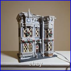 Vintage 2004 Department 56 Christmas In The City Series Lowry Hill Apartments