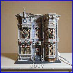 Vintage 2004 Department 56 Christmas In The City Series Lowry Hill Apartments