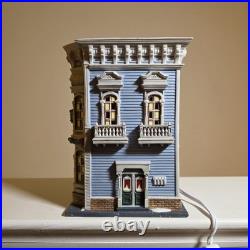 Vintage 2004 Department 56 Christmas In The City Series Lowry Hill Apartments