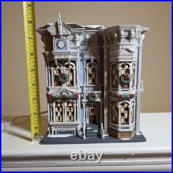 Vintage 2004 Department 56 Christmas In The City Series Lowry Hill Apartments