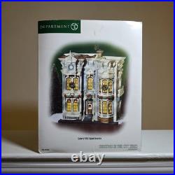 Vintage 2004 Department 56 Christmas In The City Series Lowry Hill Apartments