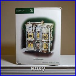 Vintage 2004 Department 56 Christmas In The City Series Lowry Hill Apartments
