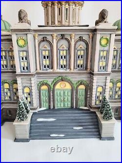 Vintage Dept 56 Porcelain Christmas In The City Series The Capital Rare & HTF