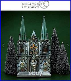 Vintage Dept. 56 THE CATHEDRAL Heritage Village Christmas in the City Series Box