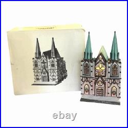 Vintage Dept. 56 THE CATHEDRAL Heritage Village Christmas in the City Series Box