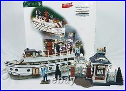 Vintage east harbor set of three department 56 christmas in the city with box