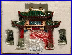 Welcome To Chinatown Department 56 Christmas In The City Series #807253 NEW